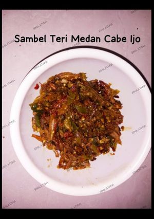 Foto resep Sambal Teri Medan Cabe Ijo