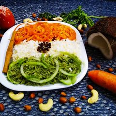 A picture of Tricolour Rice.