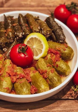 صورة لوصفة كوسى محشي وورق عنب