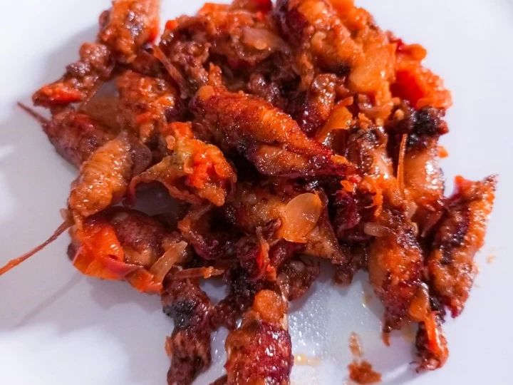Langkah Gampang Menyiapkan Resep 88. SAMBAL CUMI KERING yang Menggugah Selera Anti Ribet, Menggugah Selera