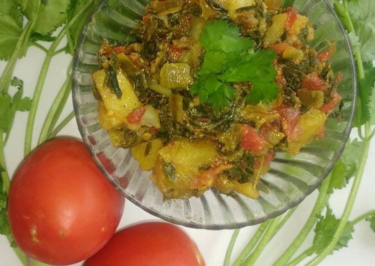 Simple Way to Make Super Quick Homemade Green chana bhaji