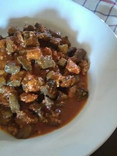 Foto resep Sambal goreng ati kambing #kitaberbagi