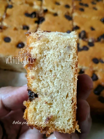 Cara Mudah Menyiapkan Resep Bolu pisang putih telur yang Uenak Anti Ribet, Menggugah Selera