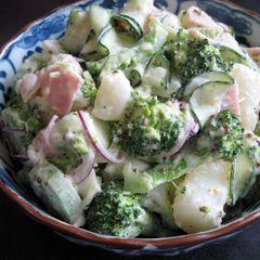 Broccoli Potato Salad A picture of Broccoli Potato Salad.