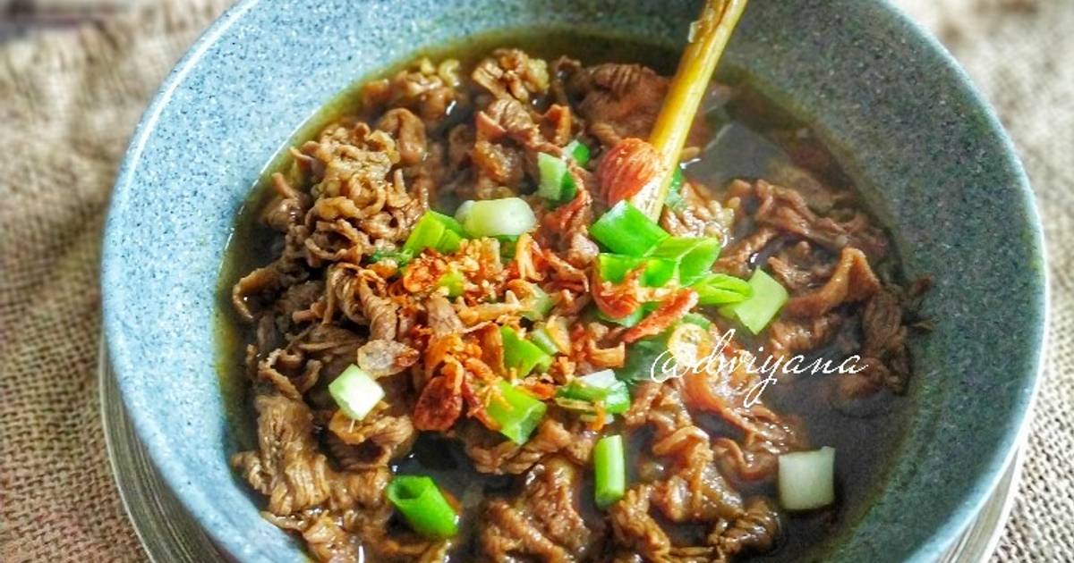 Resep Rawon Daging Slices Oleh Dwiyana Cookpad