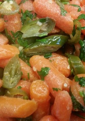 A picture of Spicy Carrots.