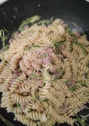 Foto di Fusilli zucchine e salsiccia