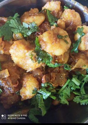 झींगा करी(jhinga currry recipe in hindi) रेसिपी मुख्य फोटो