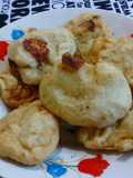 Chipita batida o pleple de queso con cebollita verdeo