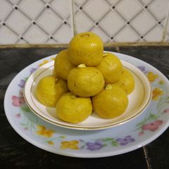 Besan Laddu A picture of Besan Laddu.