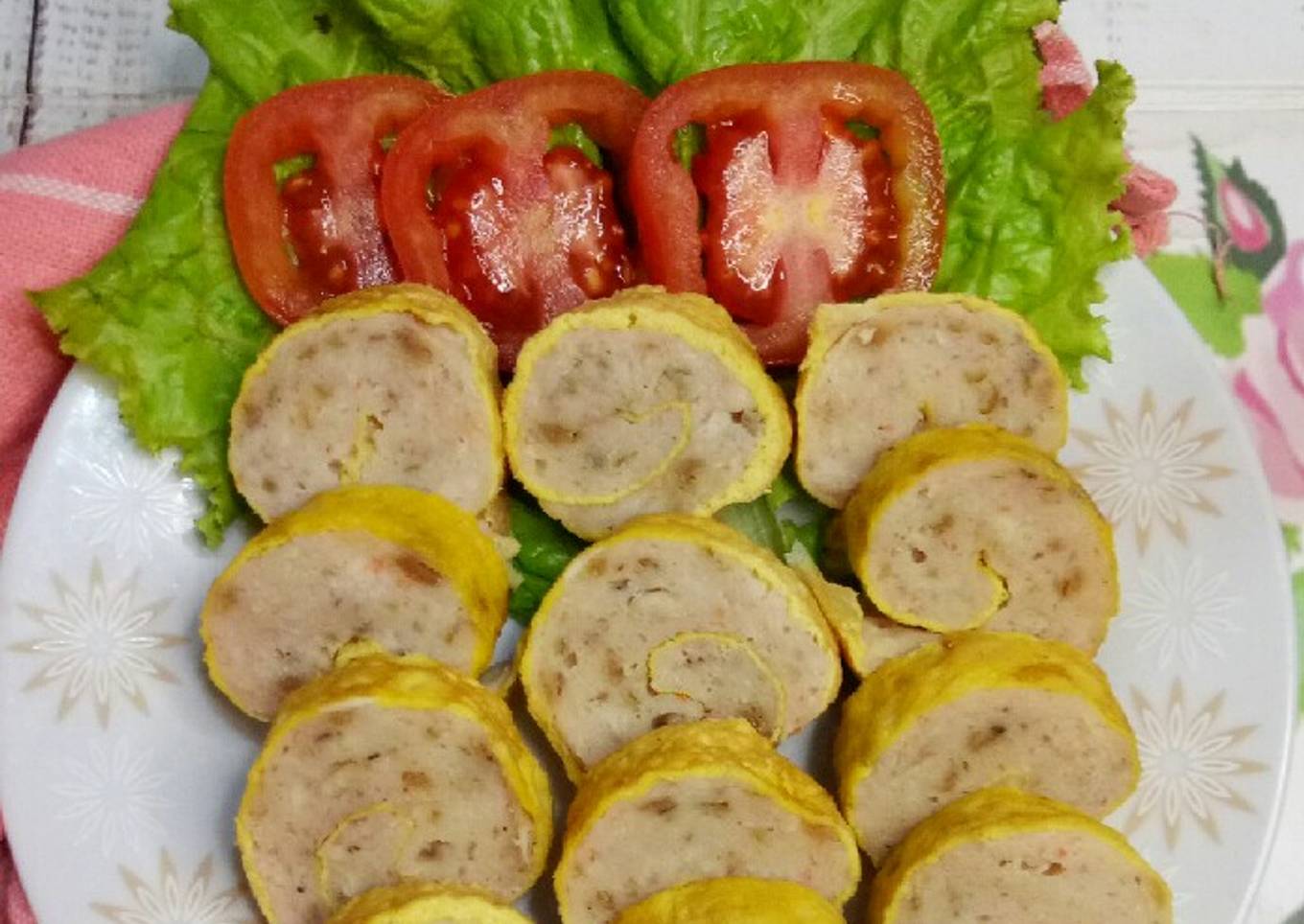 Rollade Ayam Udang