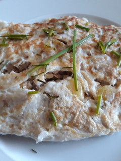 Una foto de Tortilla de claras proteínica
