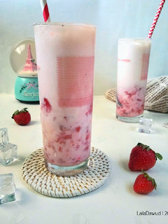 Foto resep Korean Strawberry Milk
