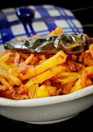 ঝুড়ি আলু ভাজা (Jhuri aloo bhaja recipe in Bengali) রেসিপির প্রধান ছবি