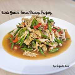 รูปของ 181. Tumis Jamur Tempe Kacang Panjang