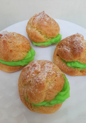 Foto resep Soes Vla Pandan
