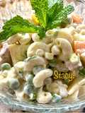 Beautiful and Classic Pasta Salad!