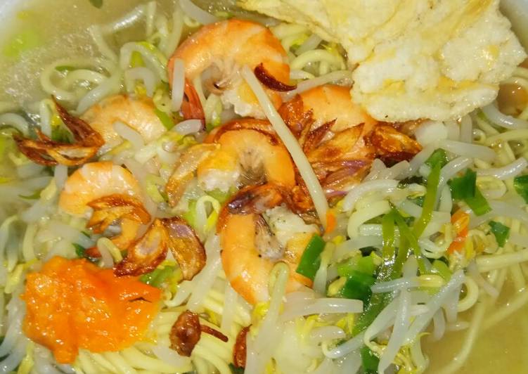 Resep Mie rebus toge, Lezat Sekali