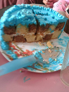 Una foto de Torta ajedrez