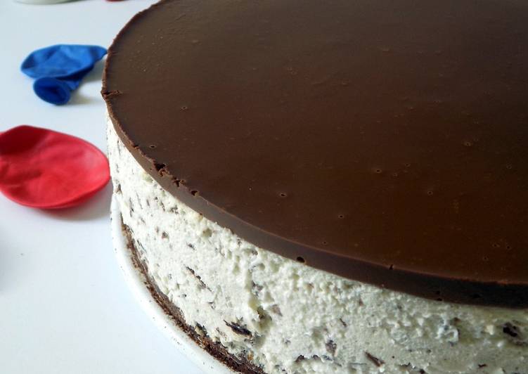 Tarta gigante de Straciatella
