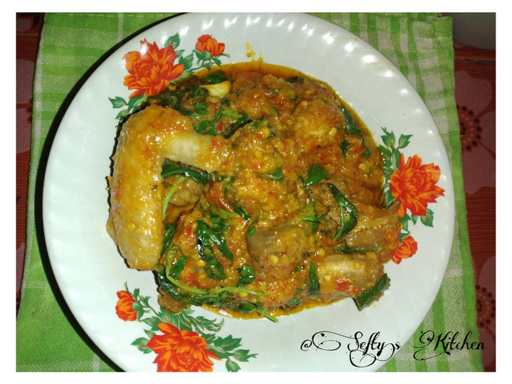 Resep 🍗🍲Ayam Rica² kemangi Simple Enak🍲🍗 Anti Gagal