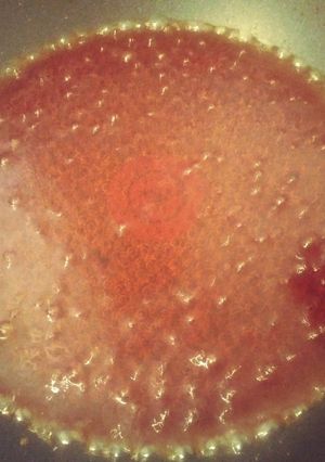 Une photo de Caramel nappant