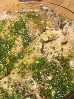 Una foto de Lengua a la vinagreta en olla a presión
