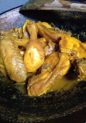 Foto resep Ayam ungkeb bumbu seadanya