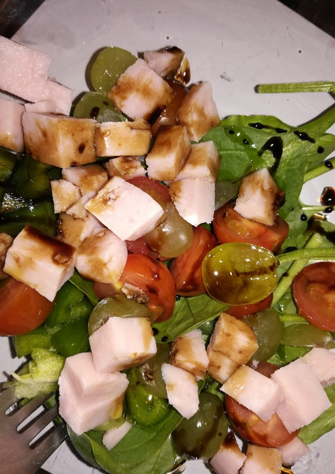 Una foto de Ensalada verde