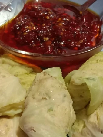 Langkah Mudah untuk Membikin Resep  Kol ayam kukus ala mommy yang Lezat Sekali, Sempurna