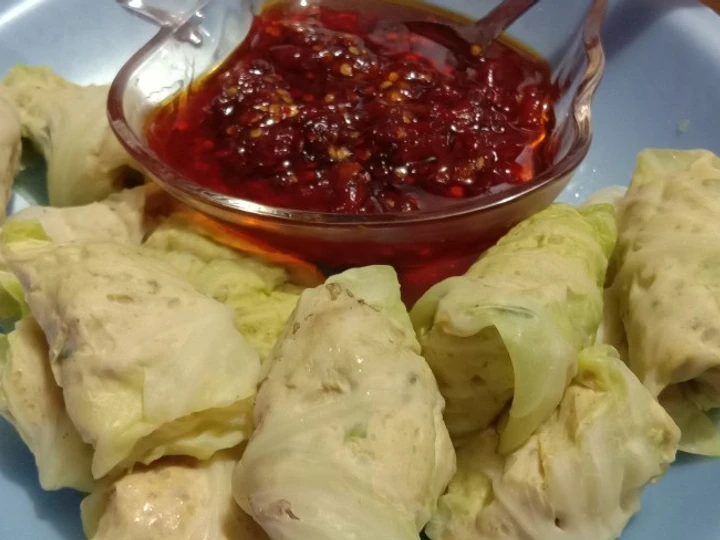 Langkah Mudah untuk Membikin Resep  Kol ayam kukus ala mommy yang Lezat Sekali, Sempurna