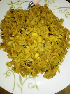 Jallof din shinkafa da wake ainihin hoton girkin
