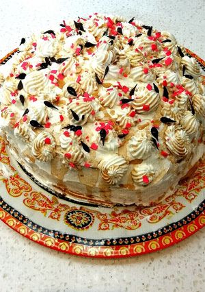 عکسی از دستور کیک موز