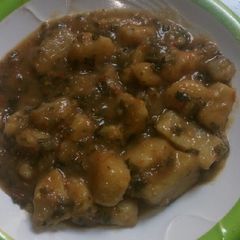 A picture of Yam porridge.