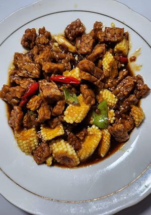 Foto resep Tumis Tempe Jagung Muda