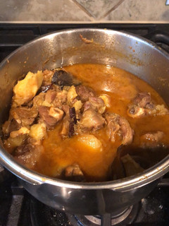 A picture of Bengali Mutton Curry.