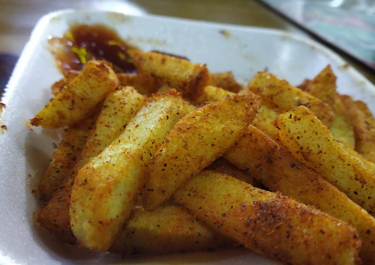 Steps to Make Favorite French fries