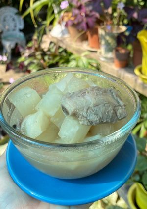 รูปของ ต้มจืดหัวไชเท้า🧄🧄