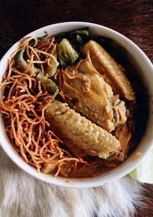 รูปของ ข้าวซอยไก่ #dtc2