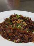 Fried Kwetiaw with Sausages