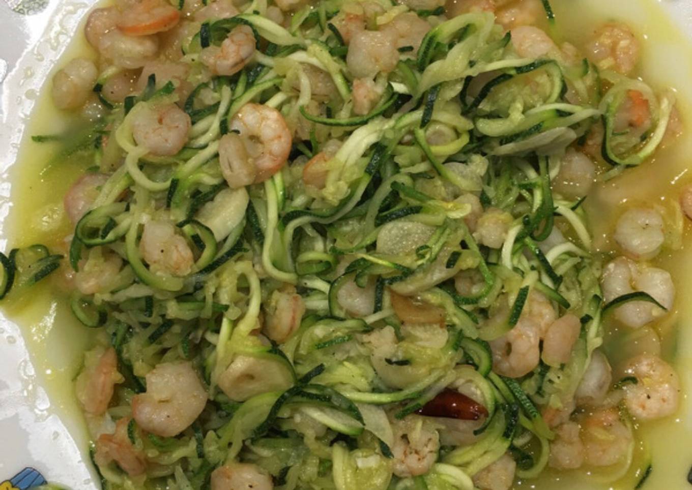 Espaguetis de calabacín