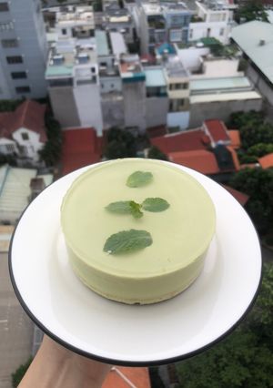 Hình của món Mousse bơ.