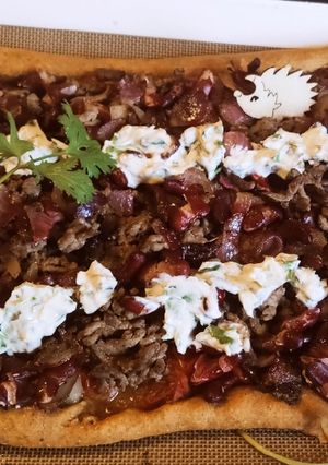 Une photo de Pizza mexicaine