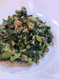 Abon Sayur Daun Lobak dengan Tuna