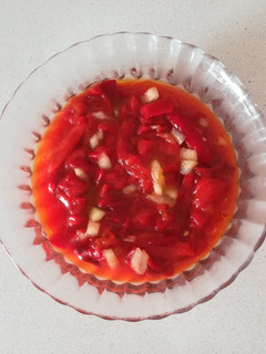 Una foto de Ensalada de pimientos