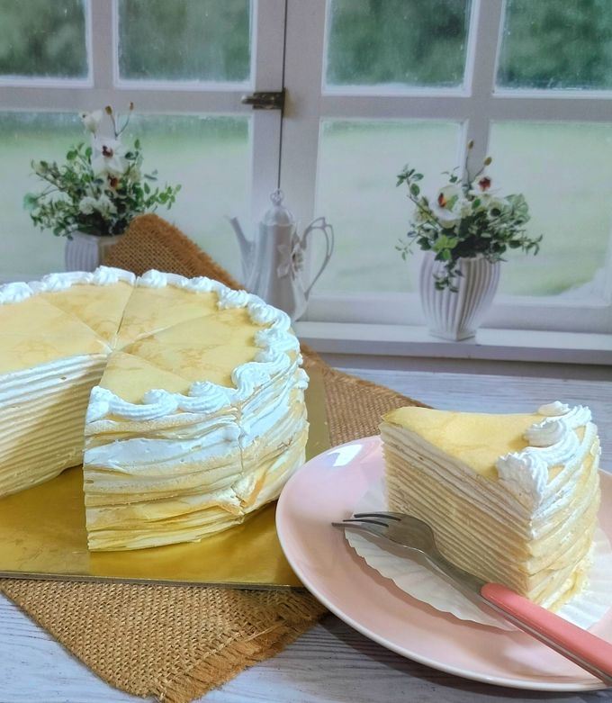 Foto resep Vanilla Mille Crepes