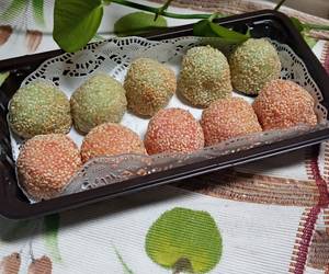 Resep Mudah Onde onde wijen kacang hijau & coklat lumer Sedap Nikmat Resep Mudah Onde onde wijen kacang hijau & coklat lumer Sedap Nikmat