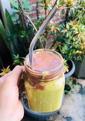 Foto resep Dalgona milo avocado