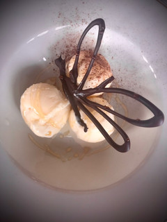 Una foto de Helado de queso do Cebreiro