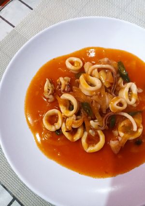 Foto resep Cumi Saus Padang Simple